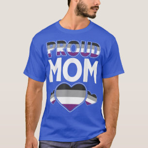 LGBTQ Queer Stolz Monat Aseuality-Proud-Mama T-Shirt