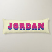 LGBTQ Rainbow Bisexual Prilag Individuelle Name Seitenschläferkissen (Rückseite)