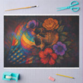 LGBTQ-Rainbow-Decoupage-Papier für Schädel und Fah Seidenpapier (Basteln)