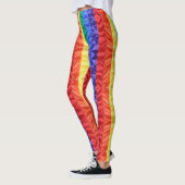 LGBTQ Rainbow-Fahne Regenbogenstreifen Gay Pride m Leggings (Links)