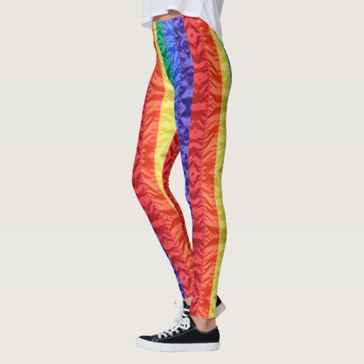 LGBTQ Rainbow-Fahne Regenbogenstreifen Gay Pride m Leggings (Links)