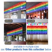 LGBTQ Rainbow Flag Gay Pride Parade Gay Wedding Wandteppich