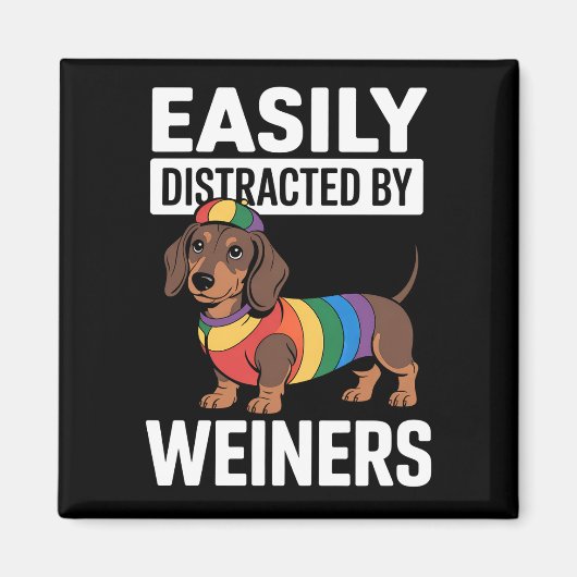 LGBTQ Rainbow Gay Magnet (Vorne)