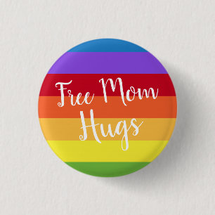 LGBTQ Rainbow Gay oder Lesben Button