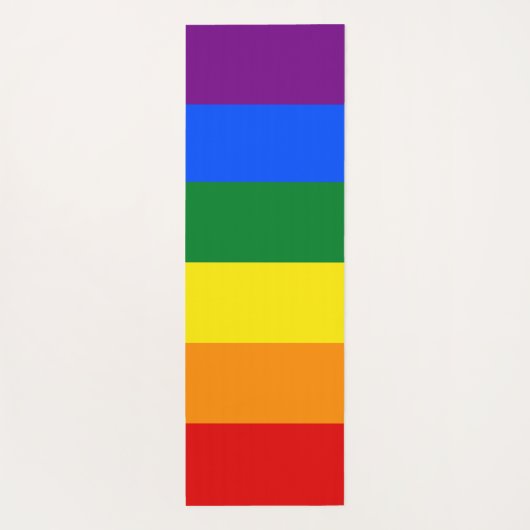 LGBTQ-Rainbow-Gay Pride Yogamatte (Rückseite)