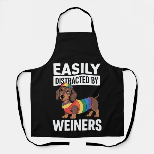 LGBTQ Rainbow Gay Schürze (Vorderseite)