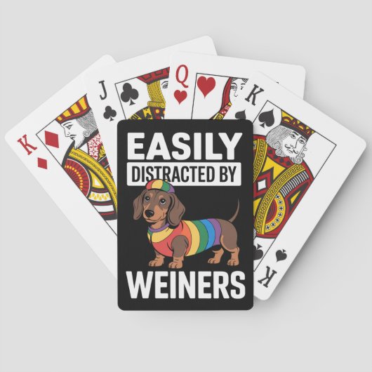 LGBTQ Rainbow Gay Spielkarten (Rückseite)