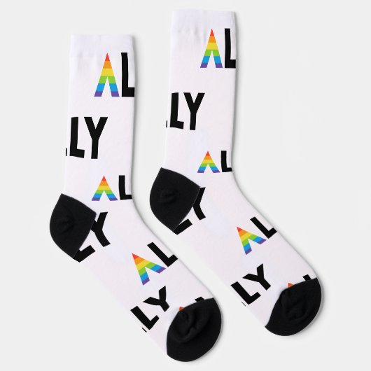 LGBTQ Rainbow LGBT Socken (Rechts)