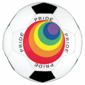 LGBTQ Rainbow Pride Fußball (Vorderseite)