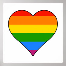 LGBTQ Rainbow Pride Heart individualisieren