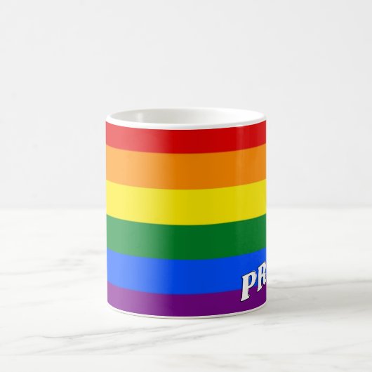 LGBTQ Rainbow Pride Tasse (Mittel)