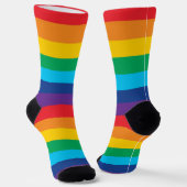 LGBTQ Rainbow Socken (Gewinkelt)