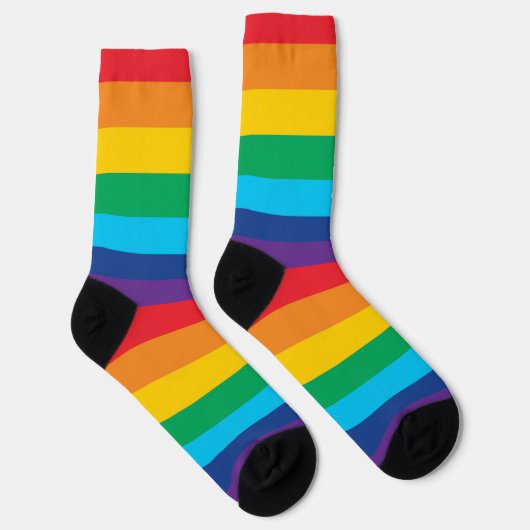 LGBTQ Rainbow Socken (Rechts)