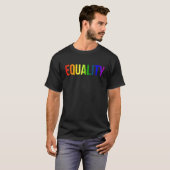 LGBTQ-Rechte für Regenbogenflaggen T-Shirt