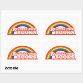 LGBTQ-Rechte lesen verbotene Bücher Rechteckiger Aufkleber (Blatt)