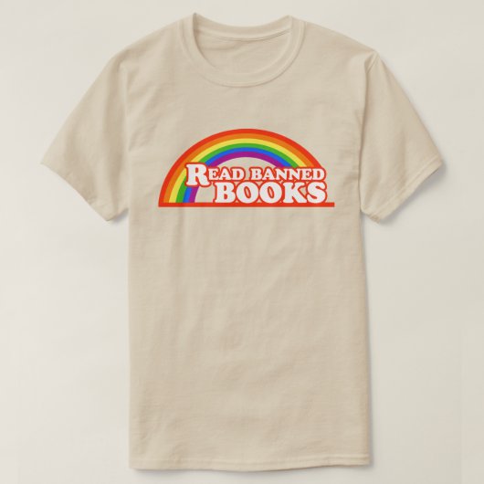 LGBTQ-Rechte lesen verbotene Bücher T-Shirt (Design vorne)