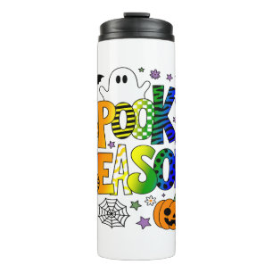 LGBTQ Regenbogen Grusel-Saison Halloween Thermosbecher
