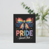 LGBTQ-Regenbogen-Schleife Einladung (Stehend Vorderseite)
