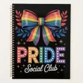 LGBTQ-Regenbogen-Schleife Planer (Vorderseite)