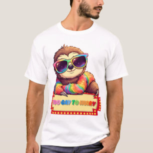 LGBTQ-Regenbogen-Steckplatz T-Shirt