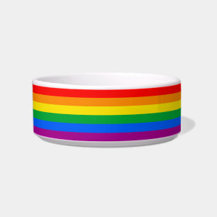 LGBTQ+ Regenbogen-Stolz-Flagge Napf
