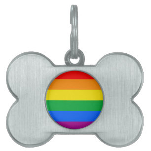 LGBTQ+ Regenbogen-Stolz-Flagge Tiermarke