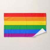 LGBTQ+-Regenbogenfarben Badhandtuch Set (Handtuch)