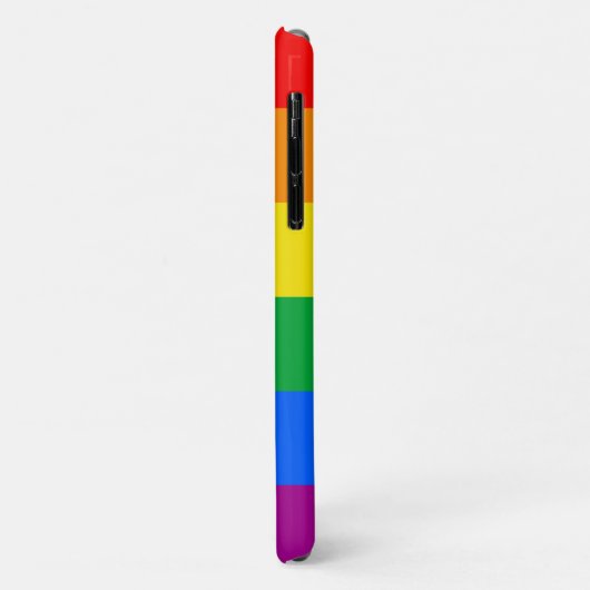 LGBTQ+-Regenbogenfarben Case-Mate iPhone Hülle (Hinten/Links)