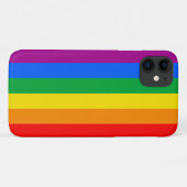 LGBTQ+-Regenbogenfarben Case-Mate iPhone Hülle (Rückseite (Horizontal))
