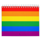 LGBTQ+-Regenbogenfarben Kalender (Titelbild)