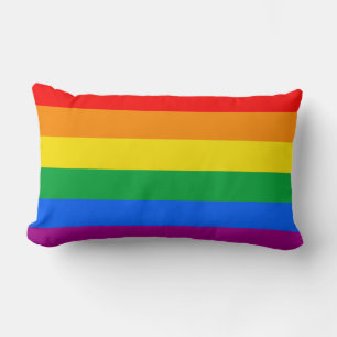 LGBTQ+-Regenbogenfarben Lendenkissen