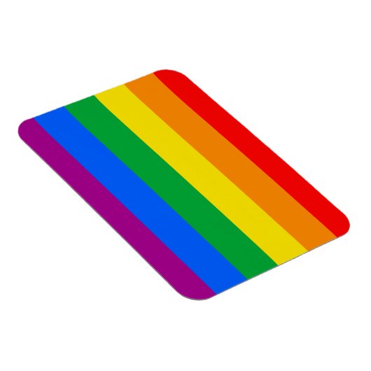 LGBTQ+-Regenbogenfarben Magnet (Rechte Seite)