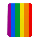 LGBTQ+-Regenbogenfarben Magnet (Vertikal)