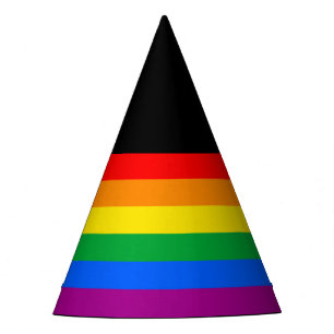 LGBTQ+-Regenbogenfarben Partyhütchen