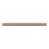 LGBTQ+-Regenbogenfarben Satinband (Vorderseite)