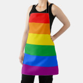 LGBTQ+-Regenbogenfarben Schürze (InSitu)