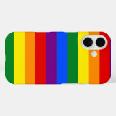LGBTQ+-Regenbogenfarbenstreifen für den Monat der Case-Mate iPhone Hülle (Rückseite (Horizontal))