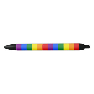 LGBTQ+-Regenbogenfarbenstreifen für den Monat der  Kugelschreiber
