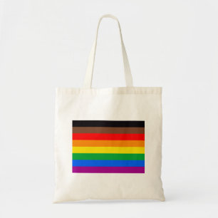 LGBTQ-Regenbogenflagge (8 Streifen) Tragetasche