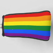 LGBTQ+-Regenbogenflagge für den Golf von Pride Mon Headcover (Vorderseite)
