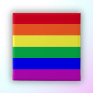 LGBTQ+ Regenbogenflagge Gay Pride Flagge Regenboge Button