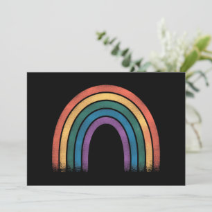 LGBTQ-Regenbogenflagge Gay Pride LGBT-Bewusstsein Einladung