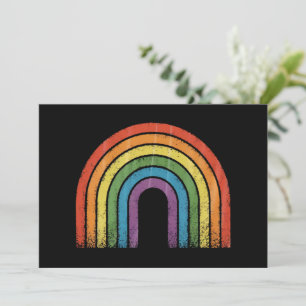 LGBTQ-Regenbogenflagge Gay Pride LGBT-Bewusstsein  Einladung