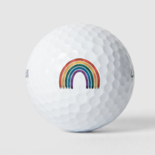 LGBTQ-Regenbogenflagge Gay Pride LGBT-Bewusstsein Golfball