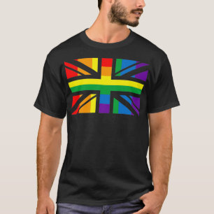 LGBTQ-Regenbogenflagge Großbritannien Gay Pride Ge T-Shirt