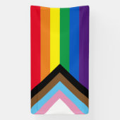 Lgbtq Regenbogenflagge inklusive Diversity Gay Pri Banner (Vertikal)