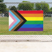 Lgbtq Regenbogenflagge inklusive Diversity Gay Pri Banner (Insitu)