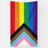 Lgbtq Regenbogenflagge inklusive Diversity Gay Pri Banner (Vertikal)