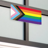 Lgbtq Regenbogenflagge inklusive Diversity Gay Pri Banner (Draußen Gebäude)