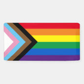 Lgbtq Regenbogenflagge inklusive Diversity Gay Pri Banner (Horizontal)